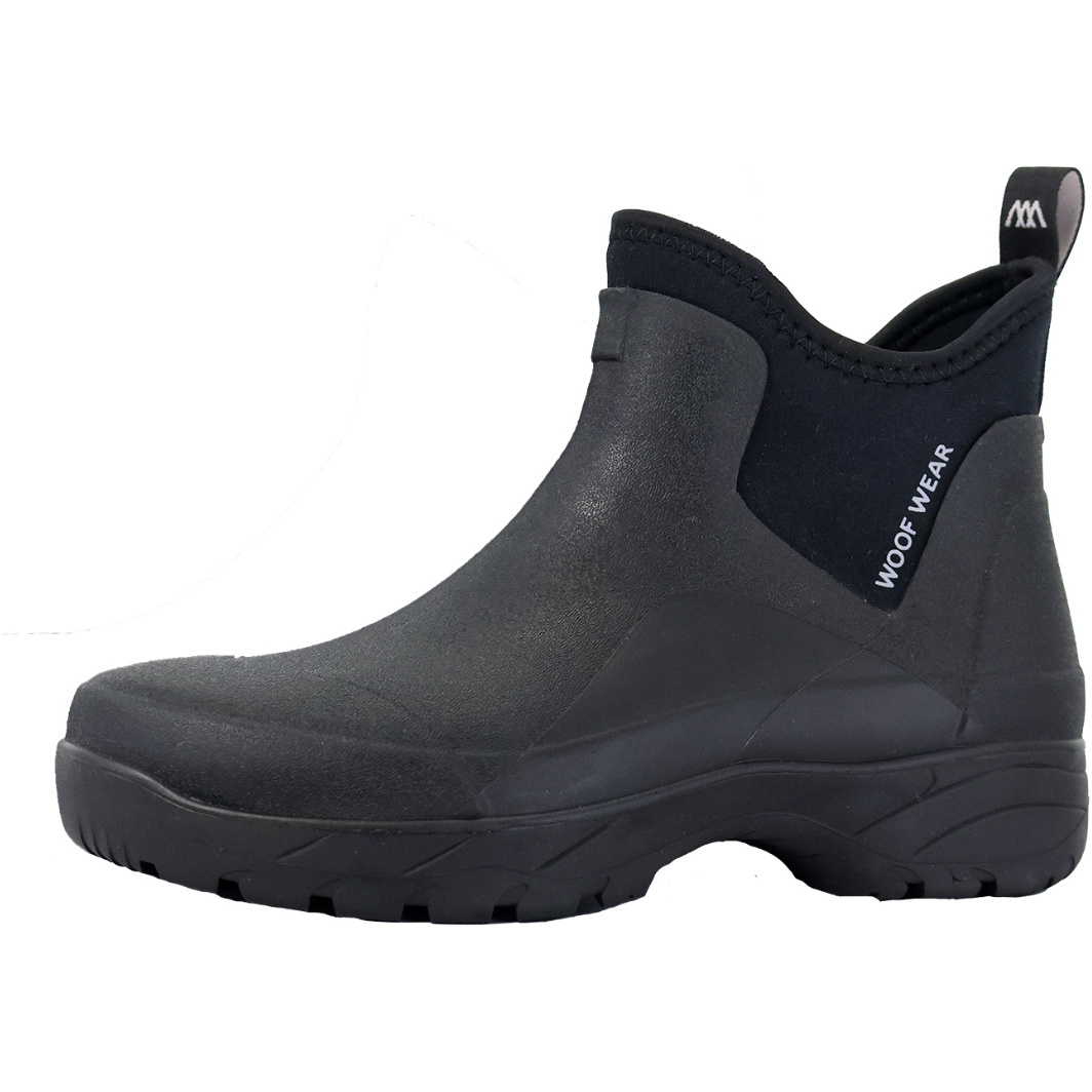 2025 Woof Wear Short Work Boot WF0039-BKBK - Black
